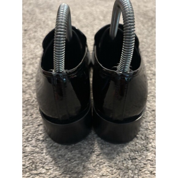 Chanel Shoes Loafers Flats CC Logo Black Size 37 US 7 - Picture 3 of 9